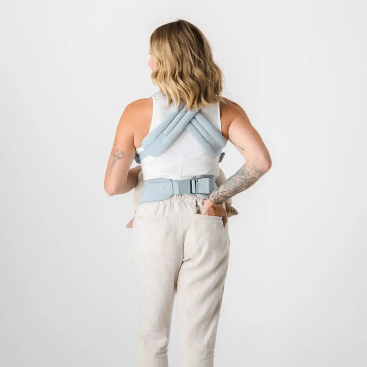 Porte - bébé Twinie. - Denim - Twinie FR