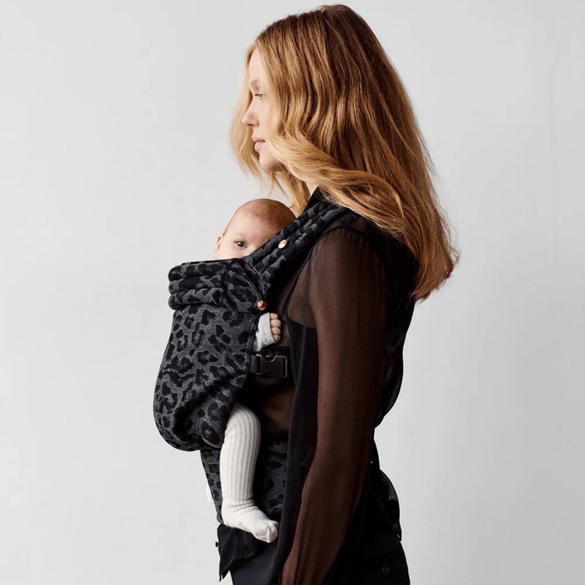 Édition limitée / Twinie. Porte - bébé - Léopard bleu - Twinie FR