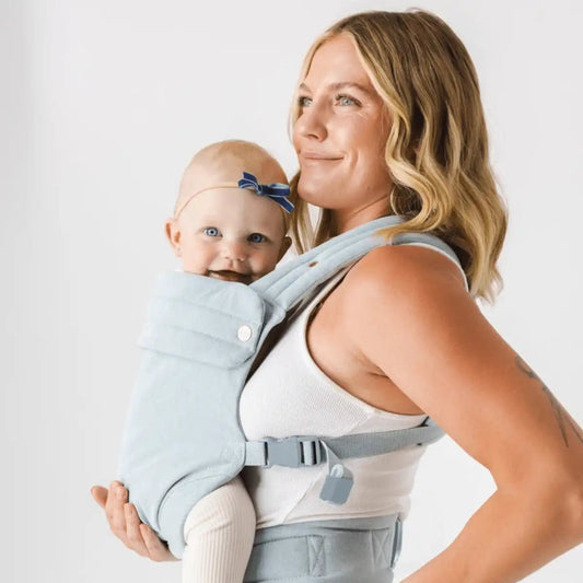 Porte - bébé Twinie. - Denim - Twinie FR